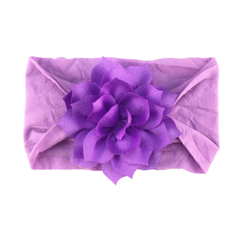 Fashion Flower Cloth Flowers Hair Band display picture 4