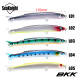 Sinking Minnow Lures Shallow Diving Minnow Baits Bass Trout Fresh Water Fishing Lure