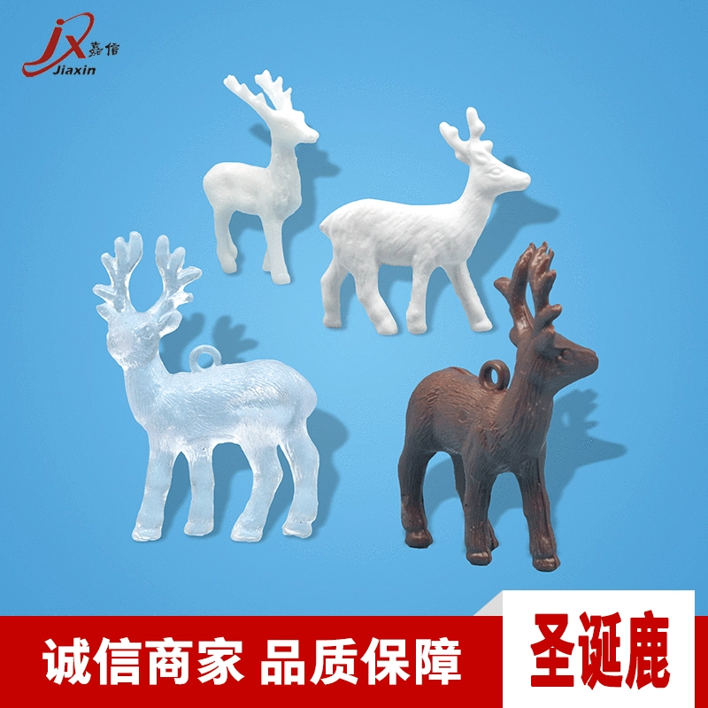 Рождественские украшения пустой олень Рождественский олень пятнистый олень Олень литье под давлением процесс выдувного формования прямой маркетинг с фабрики