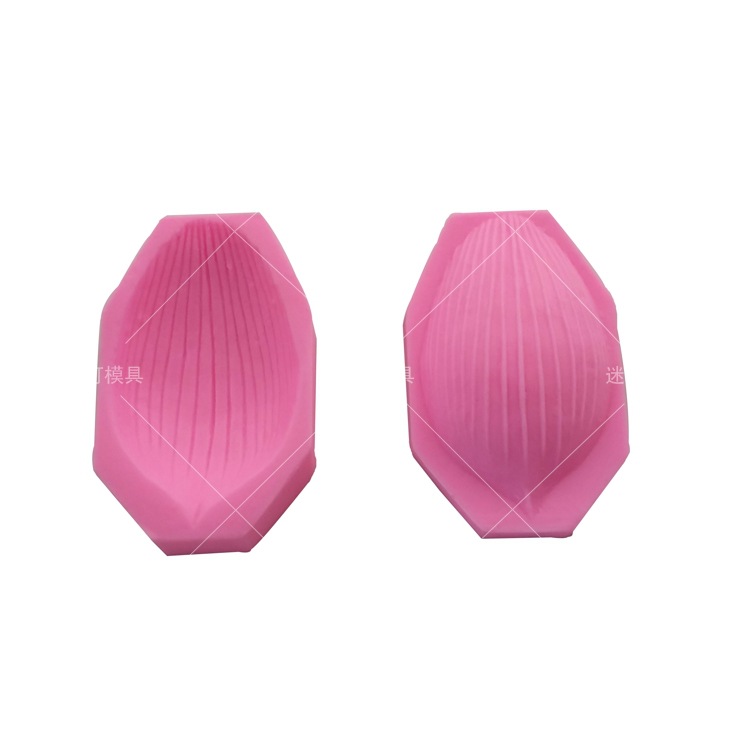Simulación flor fondant herramienta Lotus 4-piece conjunto hoja de silicona molde textura morir pastel molde al por mayor