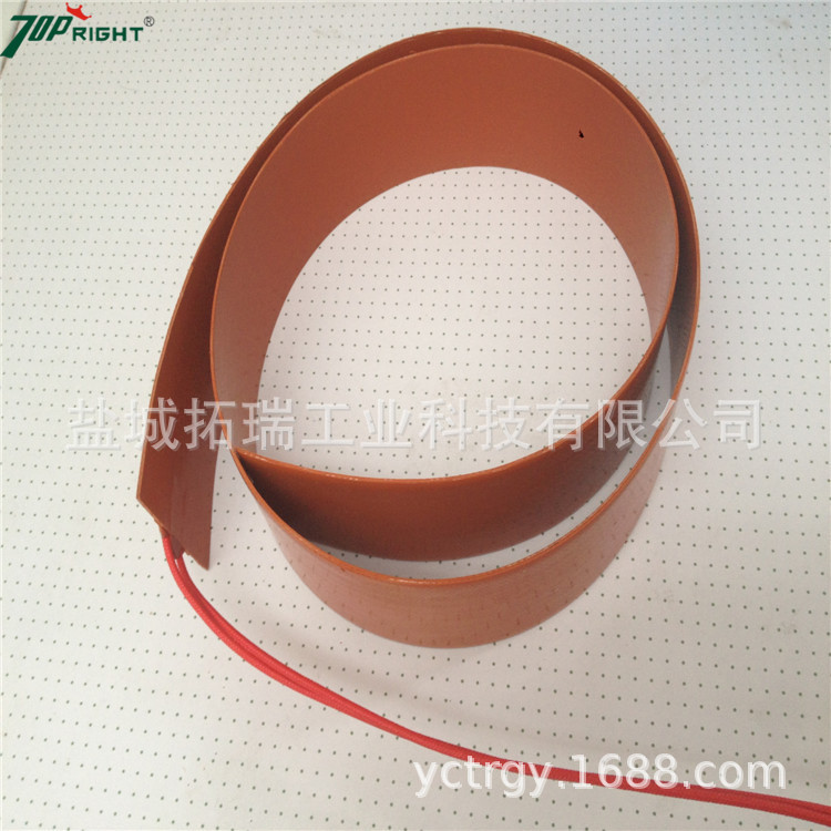 拓瑞电加热供应硅胶发热条 硅橡胶加热条 硅胶电热条 非标定做