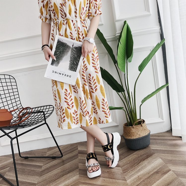 Chaussures été pour femme en Caoutchouc - Ref 3345553 Image 42