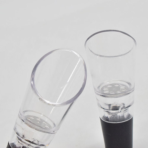 Red wine quick decanter for home use, convenient and lightweight acrylic wine pourer, multi-functional wine starter wholesale