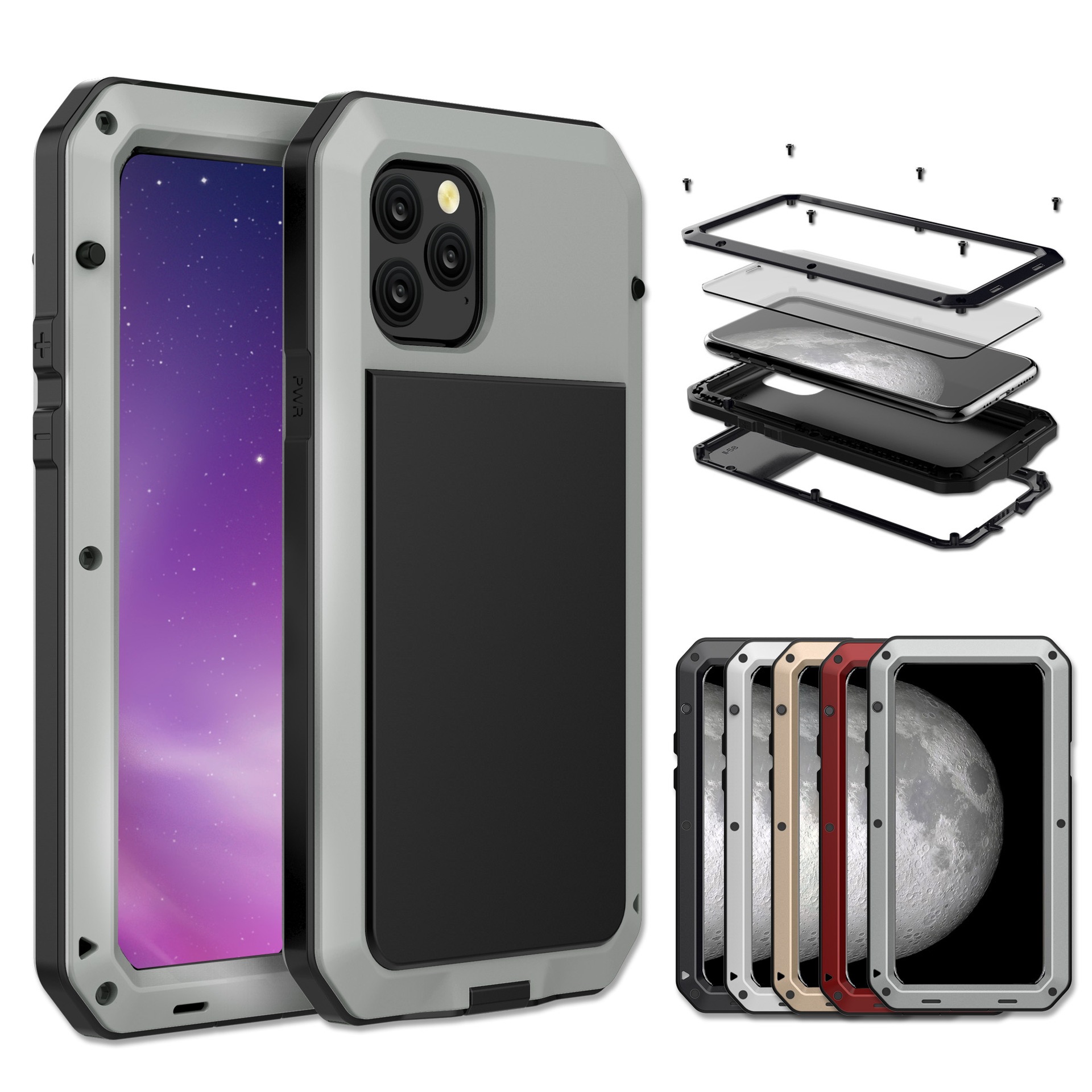Suitable For Apple 13plus Three-proof Iphone11pro Max Metal S10 Mobile Phone Shell P30 Manufacturers 8 Spot