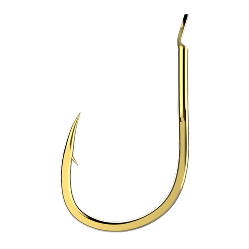 Lakefront crooked-mouth golden barbed Chianyao fishhook—ideal for sea fishing of grass carp, common carp, and crucian carp, as well as competitive black-pit angling.