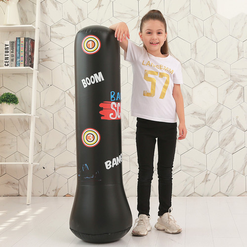 New inflatable boxing column for adults, fitness sandbags, children's thickened tumbler to vent anger, strike column, toy column gift