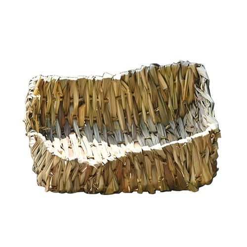 Hot selling cross-border rabbit grass nest, chinchilla, guinea pig, guinea pig, natural molars, hand-woven warm bed