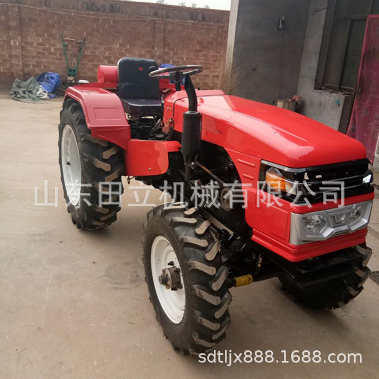 多功能小型拖拉机 小型柴油动力多功能四轮拖拉机 田立性能稳定