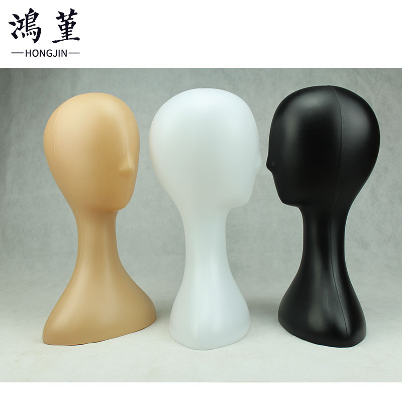 Abstract head mold plastic adult female...