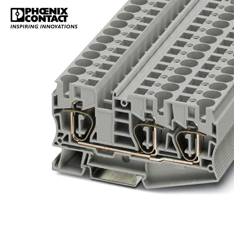 菲尼克斯 弹簧连接直通式接线端子 - ST 10-TWIN - 3035288