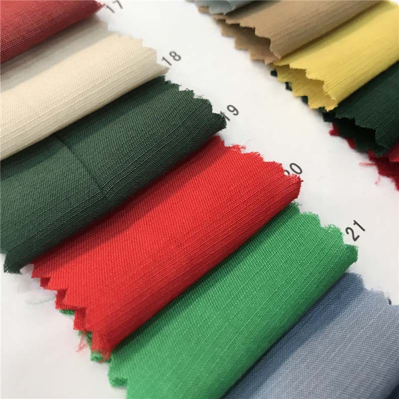 横条铜氨丝33个颜色 现货供应 厂家直销 套装面料风衣面料2492095