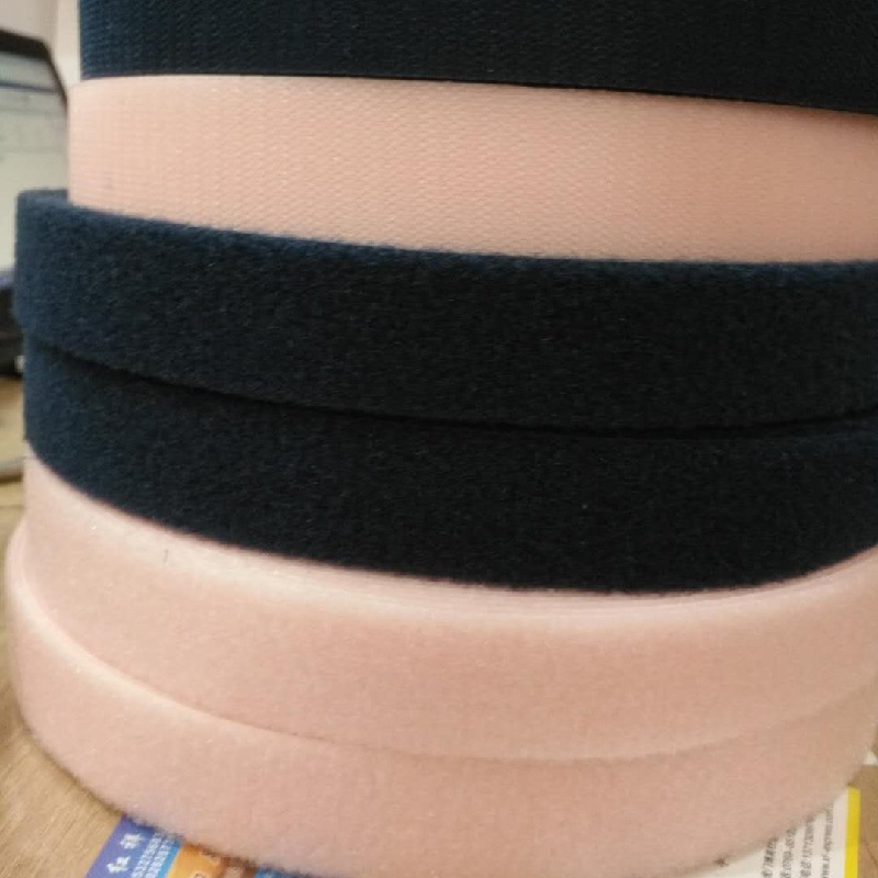 无边魔术贴粘扣带加工分条切片去边各种规格子母带毛刺搭配自粘式