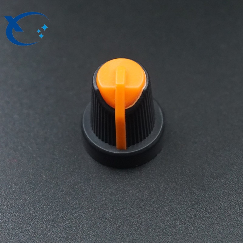 优质 双色旋钮 AG-5 电位器 塑料调节旋钮 音响旋钮 花轴塑料旋钮