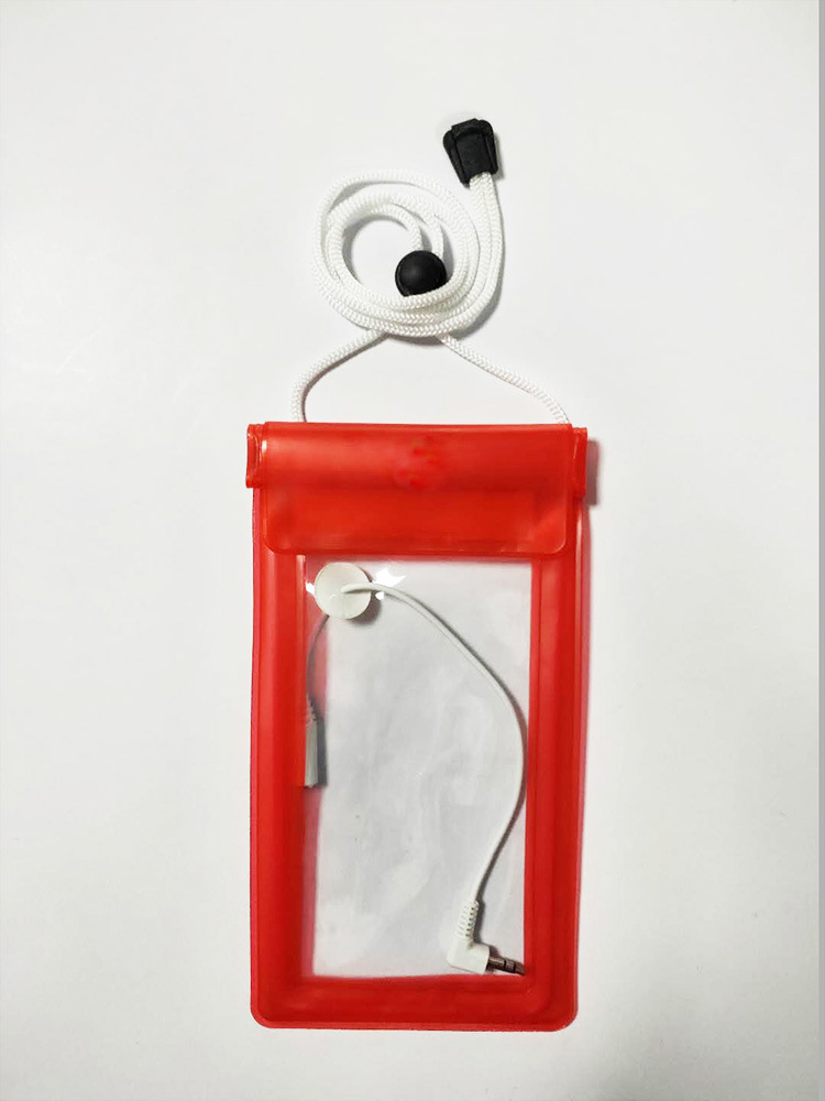 手机PVC防水袋 漂流游泳防水套防水袋 户外防水袋pvc自粘袋音频线