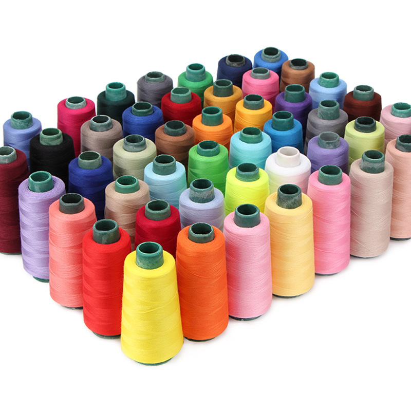 赛马牌缝纫机线 40/2涤纶线/缝纫线/锁边线/宝塔线 21-40色