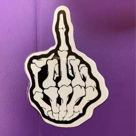 pvc单张透明底贴纸行李箱贴纸防水汽车贴纸潮牌贴纸拉杆箱贴纸