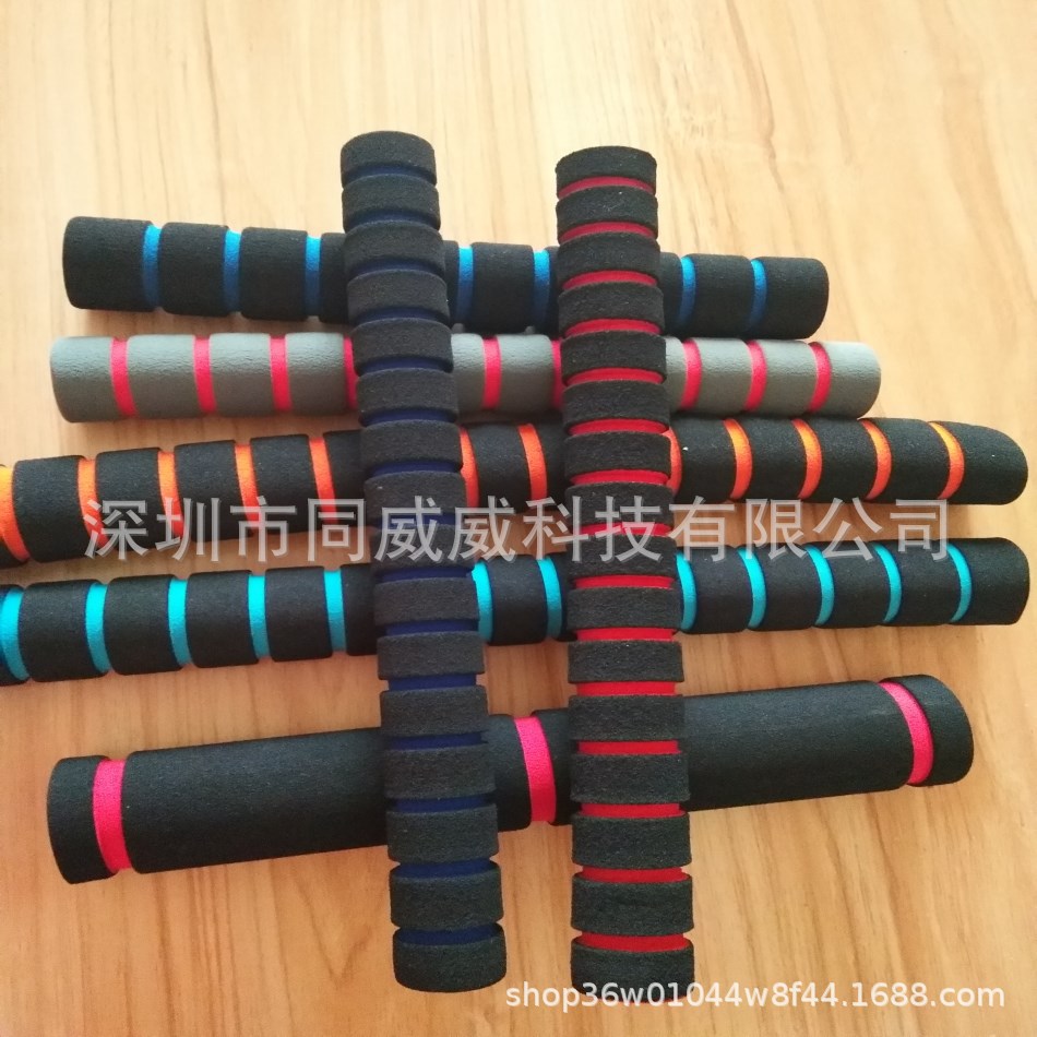厂家爆款NBR发泡海棉管 橡胶发泡手把套 运动器材海棉手把套管