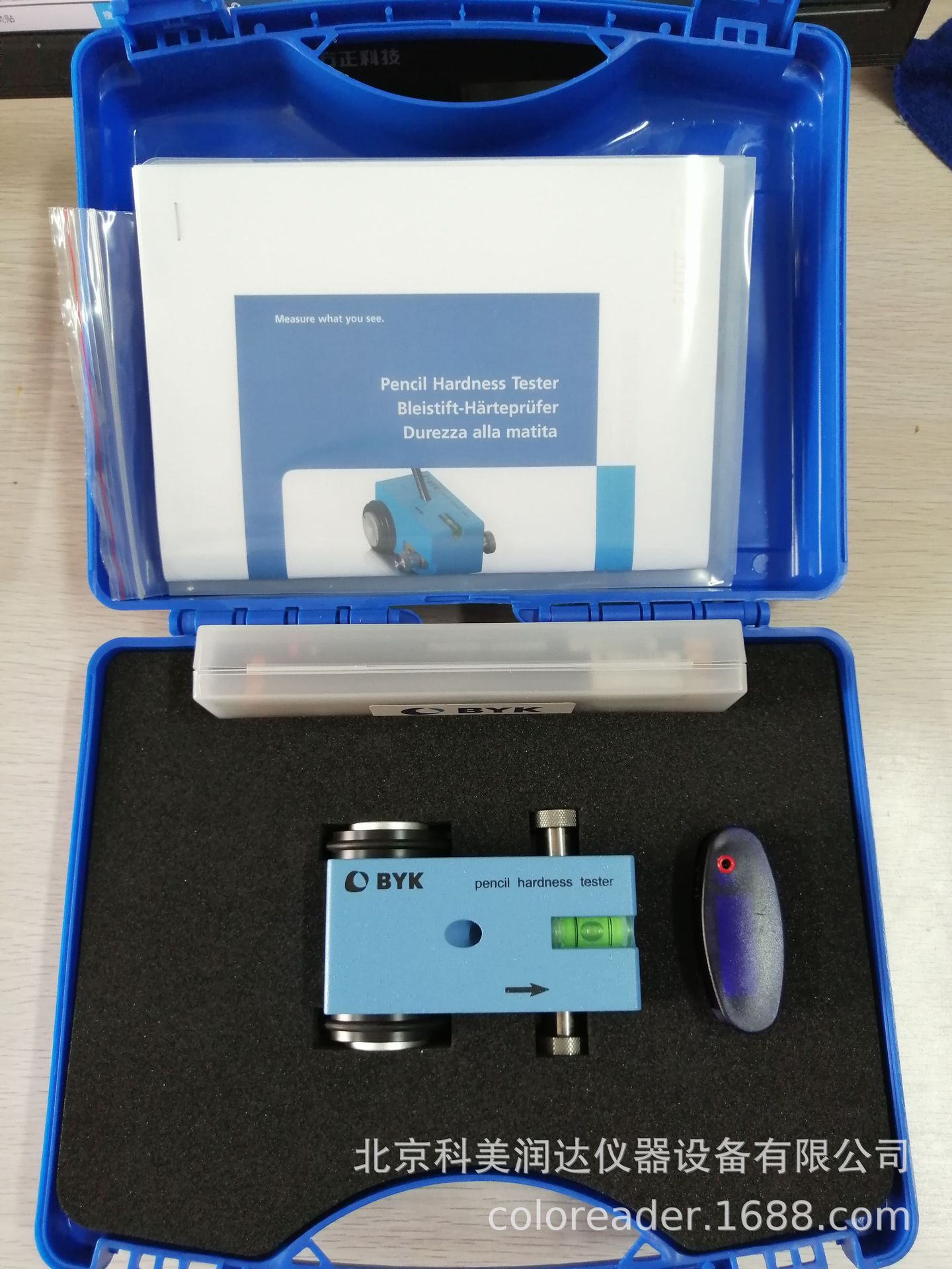 德国BYK5800铅笔硬度计划痕测试仪漆膜硬度计