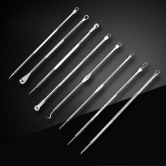 Factory Wholesale Acne Needle 8-Piece Set, Beauty Needle for Blackhead Acne Treatment, Dark Spot Needle Face Care Beauty Tool