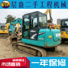 【原版原样的小挖机】KOBELCO/神钢SK75二手挖掘机全国包运到家