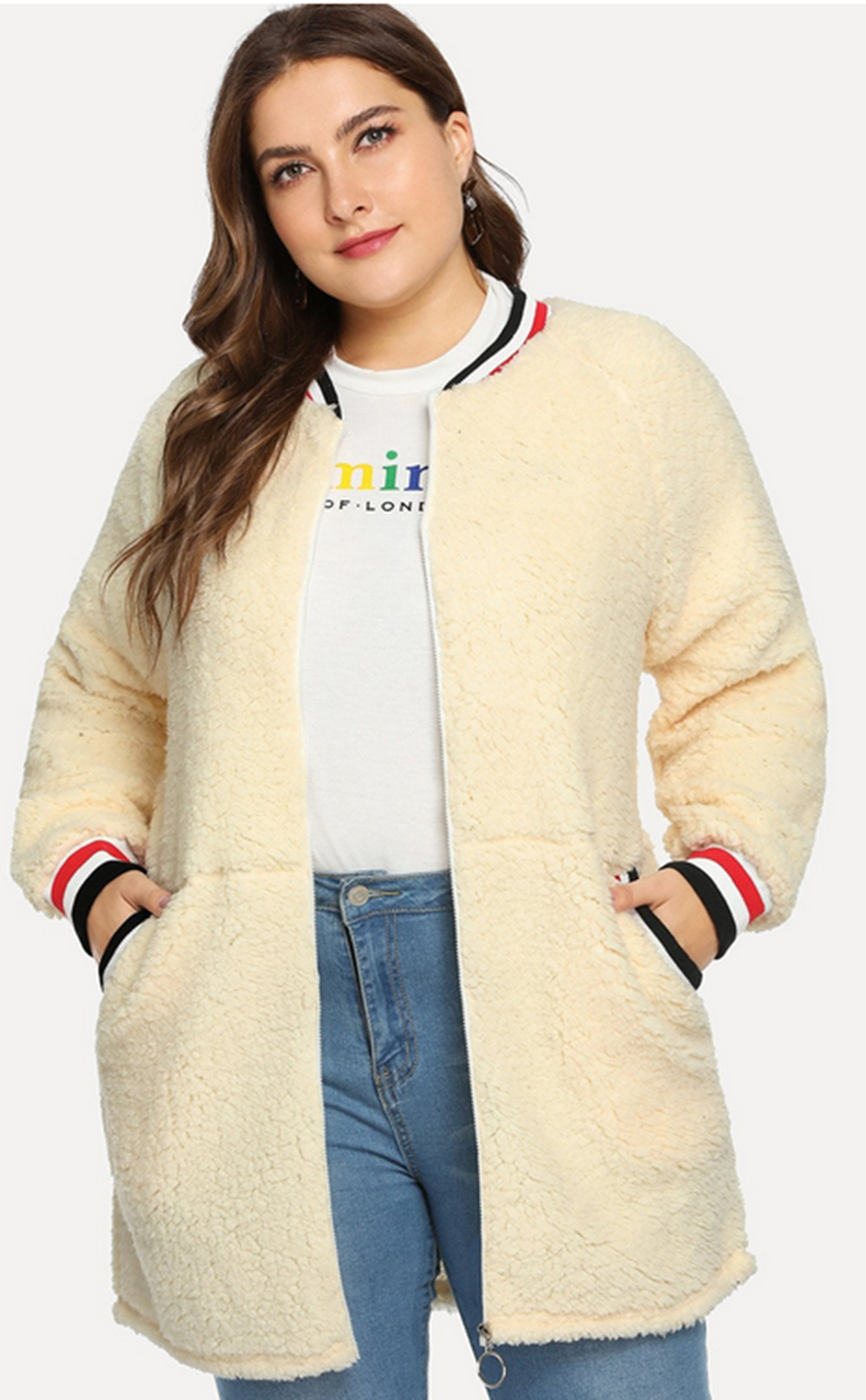 new plus size women s jacket  NSDF19082