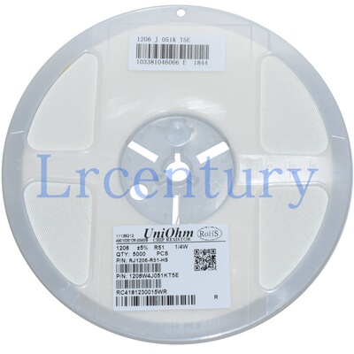 Housheng Chip resistors 1206 1% Patch Precision resistors Complete resistance Stop service