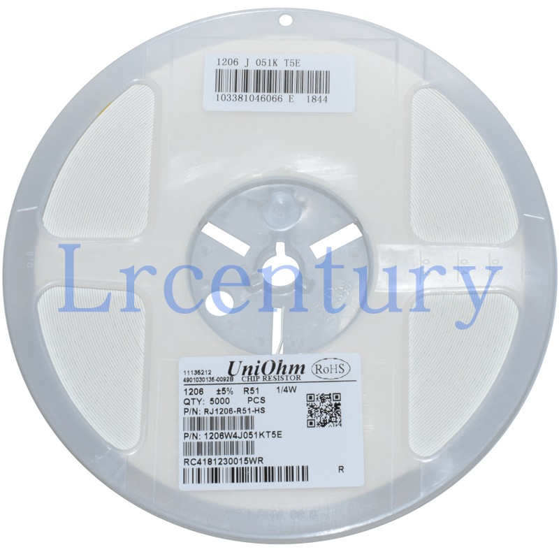 Housheng Chip resistors 1206 1% Patch Precision resistors Complete resistance Stop service