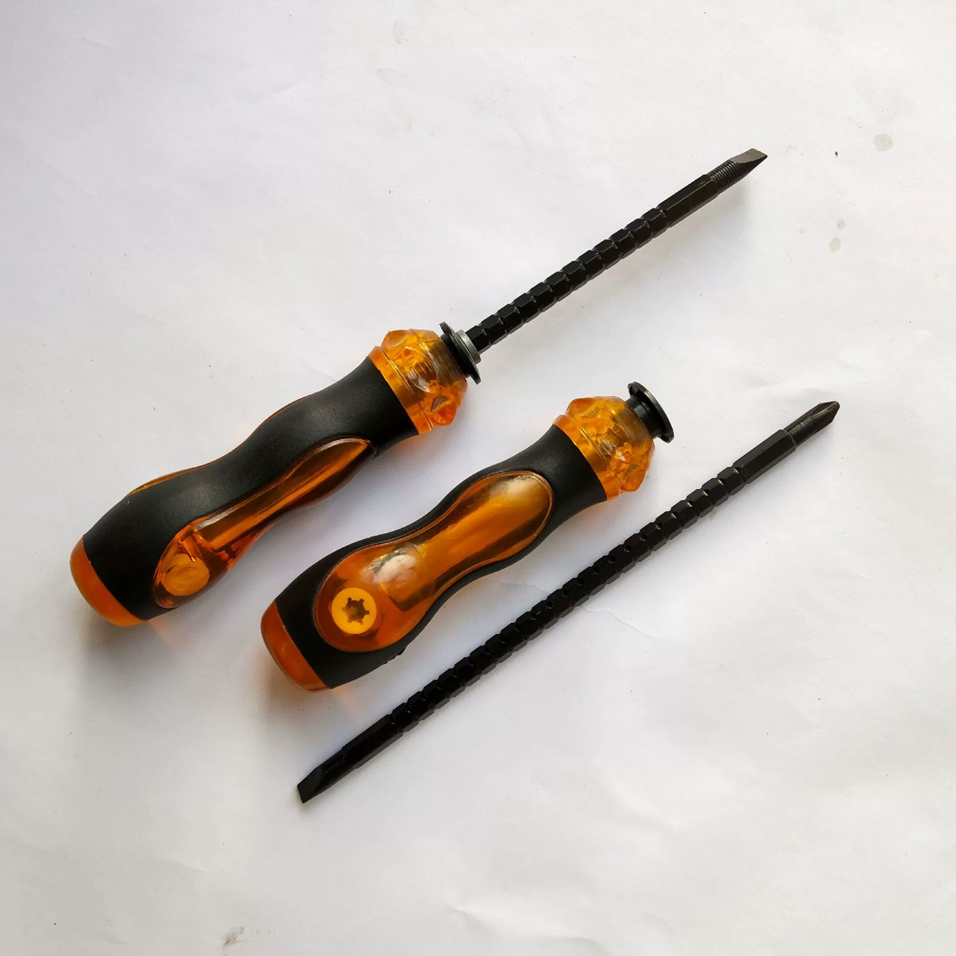 Оптовая многофункциональная отвертка с тремя назначениями, отвертка Phillips с одним словом, телескопическая отвертка двойного назначения