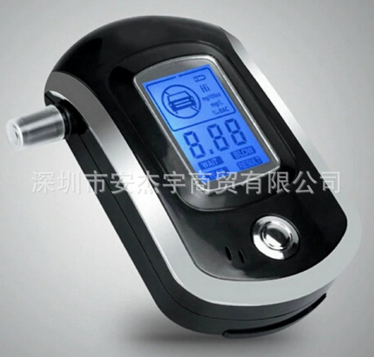 Тестер алкоголя ат6000 дыхания фабрики сразу дуя пьяный управляя портативный тестер алкоголя