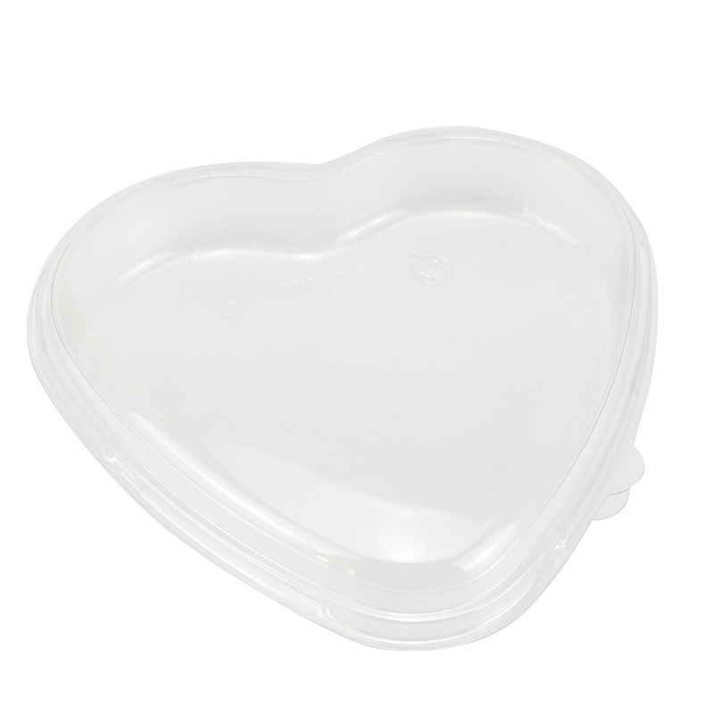 一次性水果盒 心形pet透明盒 塑料果盒鲜果切创意水果包装爱心盒