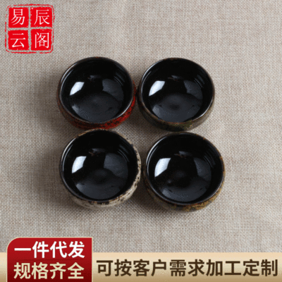 廠家供應定制批發文房四寶套件景德鎮陶瓷彩釉筆洗水杯筆擱水缸