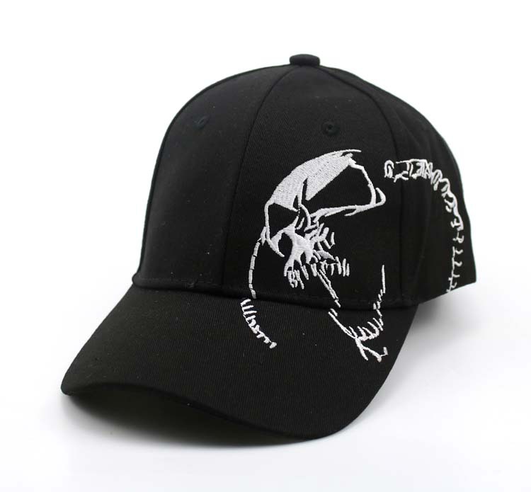 Personalised Skull Baseball Cap For Men And Women Summer Hat_voghion.com