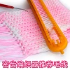 4 skeins yarn, 36 cm fine-tooth knitting tool (specify pattern in notes)