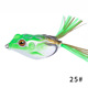 Lifelike Frog Lures 10 colors Soft Plastic Frog Lures  Fresh Water Bass Swimbait Tackle Gear