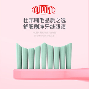 浪天声波电动牙刷USB充电式全身防水软刷毛LT-Z08象牙白DOM