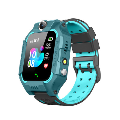 Cross-border explosion z6 waterproof children Telephone watch pupil Positioning watches touch Flip waterproof touch gift