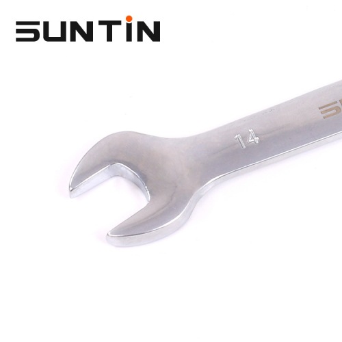 Xintian Hardware Tools Manual Wrench 8-32MM Mirror Open Wrench 45 Steel Double-ended Wrench Open Wrench