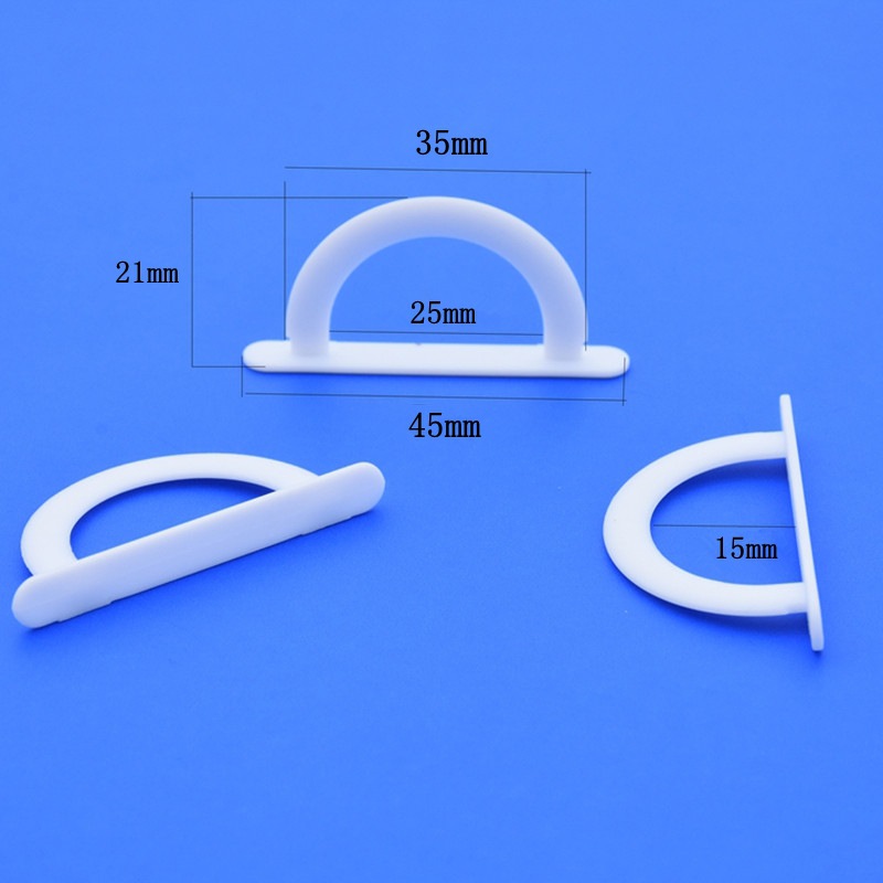 厂家直销 塑料包装盒飞机孔挂钩 彩盒挂扣 立体飞机扣 可定制颜色