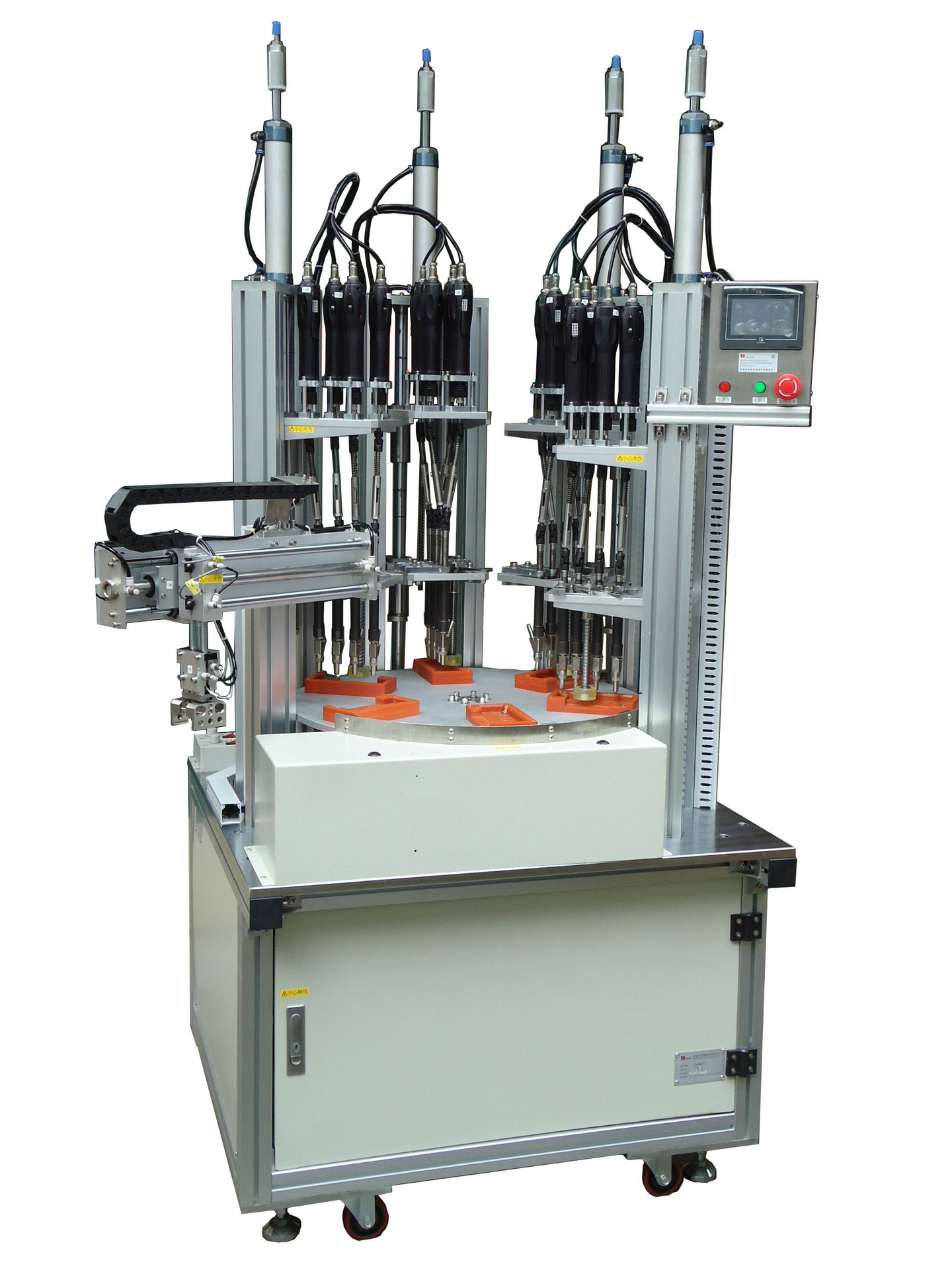 全自动打螺丝机T-ZD099双锁付系统自动拧螺丝设备非标螺丝刀高效