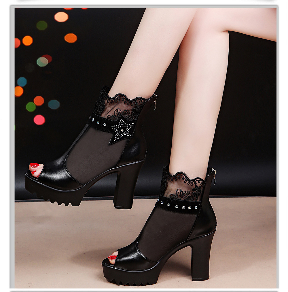 Chaussures été pour femme en Caoutchouc - Ref 3346605 Image 16