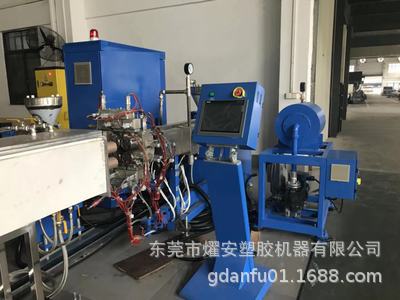 塑料光纤挤出机  PMMA氟共挤包覆光纤挤出机设备