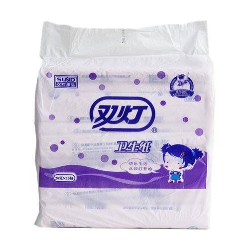 Double lamp maternity paper 20 sheets large size pink toilet paper postpartum paper delivery room straw paper wholesale