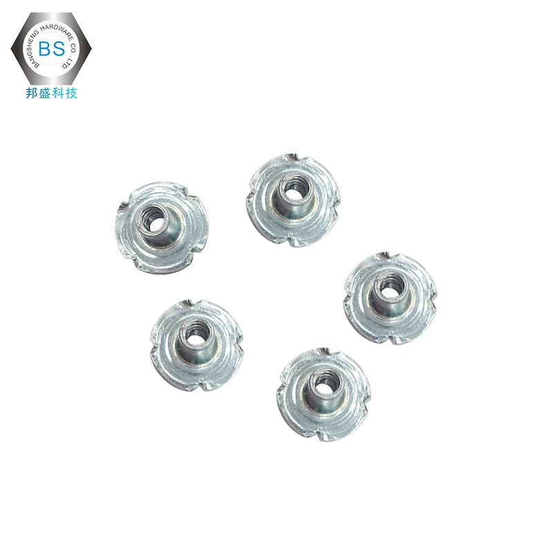 Нестандартная индивидуальная гайка с четырьмя когтями Т-образного колпачка с четырьмя когтями Т-образная Пряжка для блокировки коньков с когтем Т-образный колпачок мебельная гайка