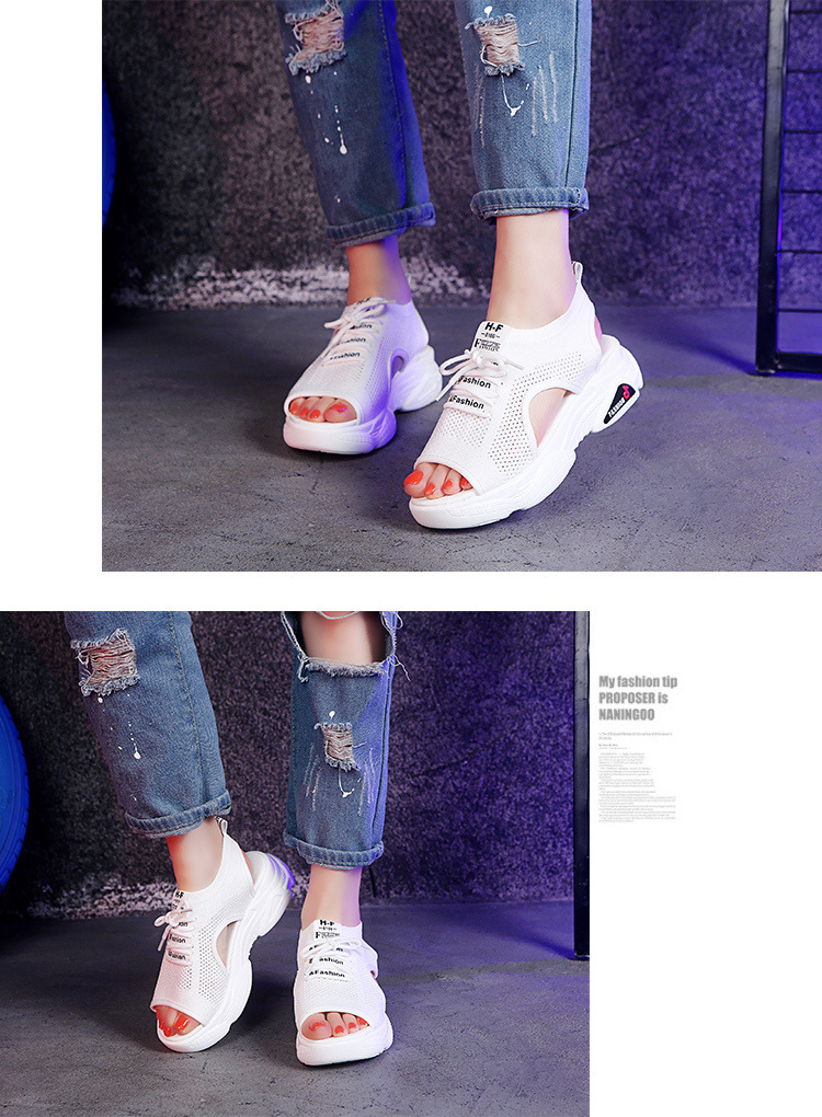 Chaussures été pour femme en Caoutchouc - Ref 3346903 Image 18