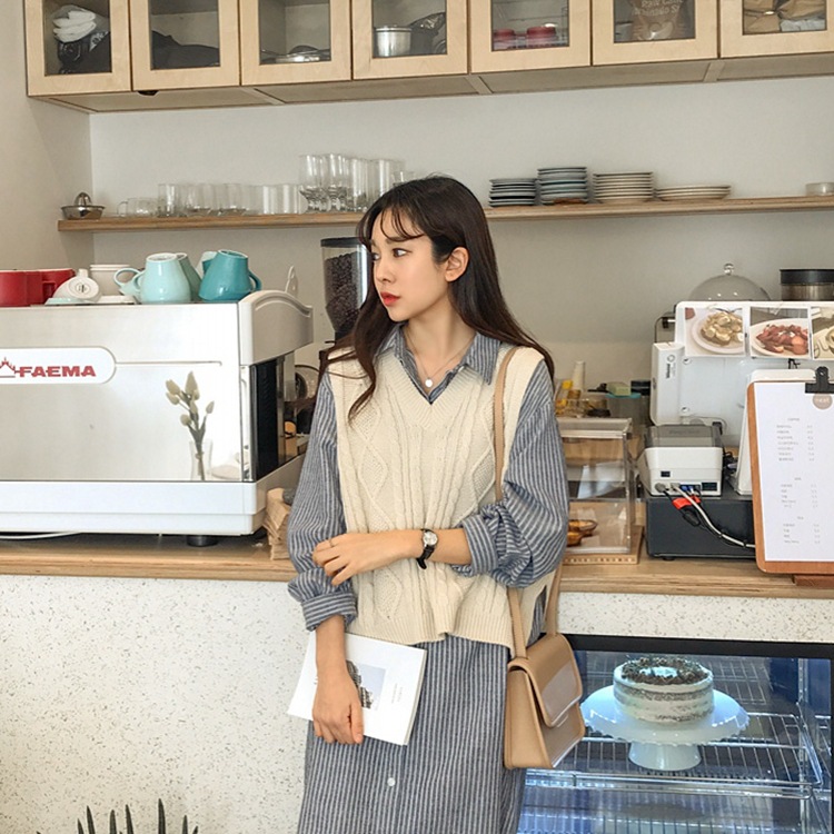 Gilet femme en Coton acrylique - Ref 3316710 Image 1