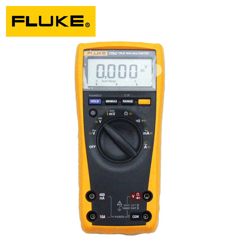 福禄克Fluke175C真有效值全自动高精度多功能数字万用表FLUKE179C