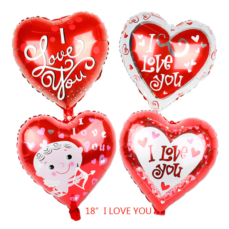 18寸爱心I-love-you