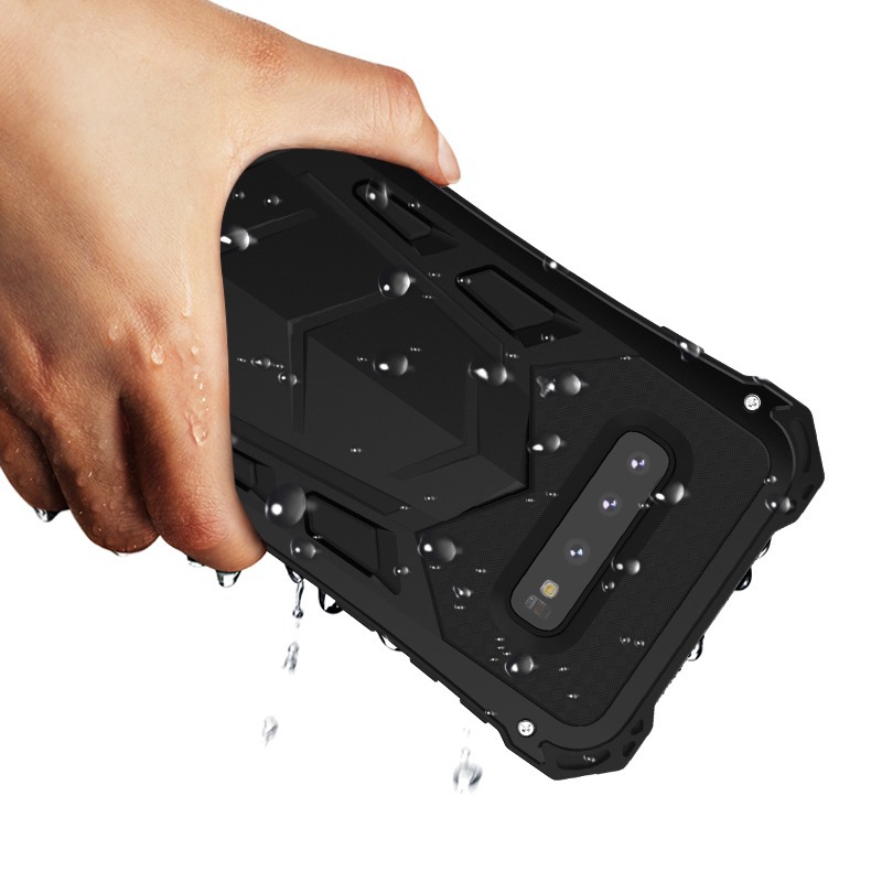 R-Just Armor Ghost Warrior IP54 Waterproof Case Extreme Protection System for Samsung Galaxy S10 Plus & Samsung Galaxy S10