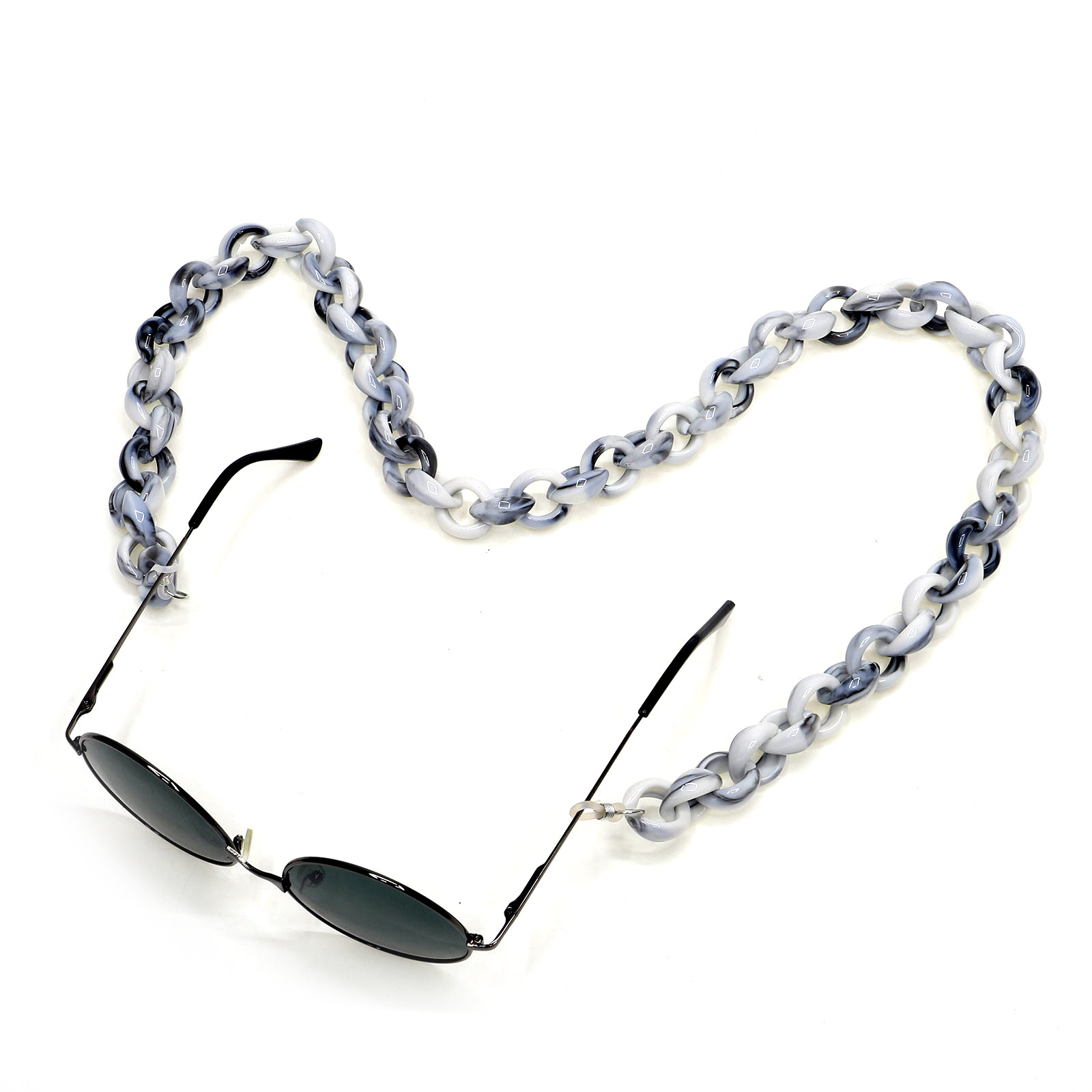 Fashion 6-color Acrylic Leopard Print Glasses Chain Wholesale display picture 4