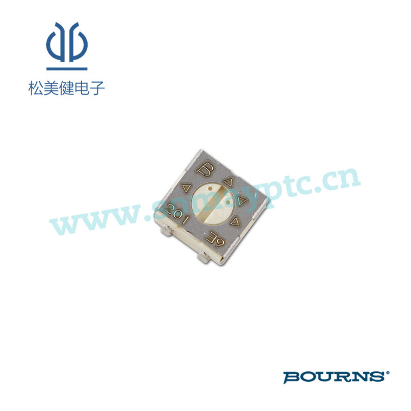 批发BOURNS(伯恩斯直插密封型原装正品)微调电位器3314J-1-201E